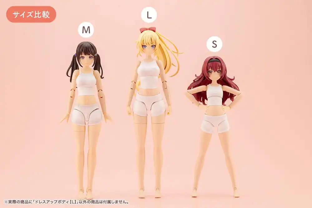 Sousai Shojo Teien Accessory Set for 1/10 Action Figures Dress Up Body Size L